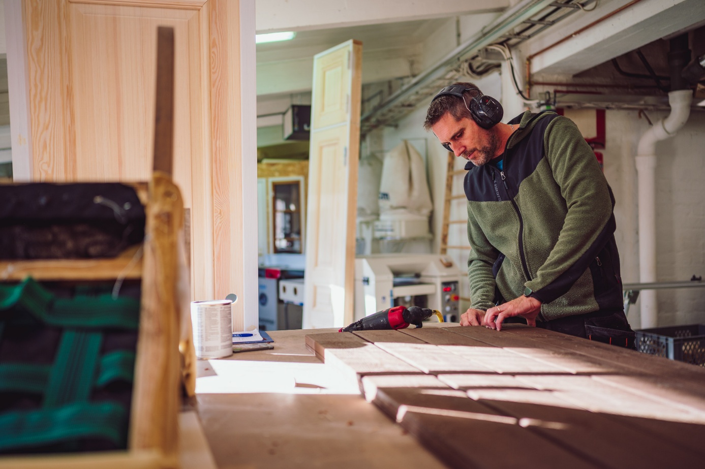 Snickeriet interiör